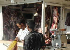Fleisch-Laden  